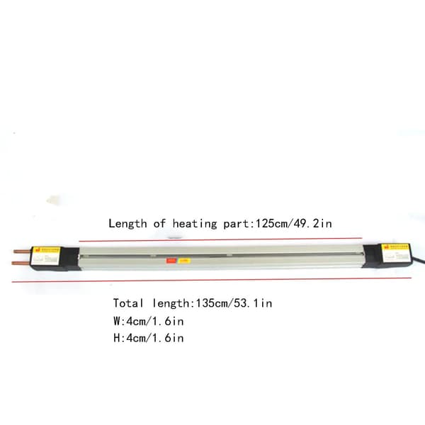 Akryl PVC Bøjningsmaskine Varmelegeme, 1500W Effekt, 420°C Opvarmningspunkt,Metallic