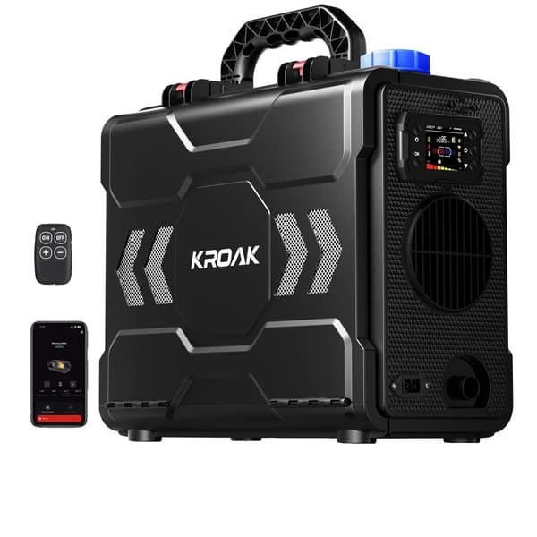 Bärbar Diesel Luftvärmare, 8KW Effekt, Bluetooth APP Kontroll