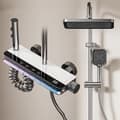 Miniatyrbillede 2 af 2: Brusesystem, LED digital skærm, vægmonteret,Pistolgrå A