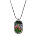 Miniatyrbilde 1 av 2: Blomster Iris Halskjede