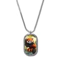 Miniatyrbild 1 av 2: Gullig Tecknad Röd Panda Halsband