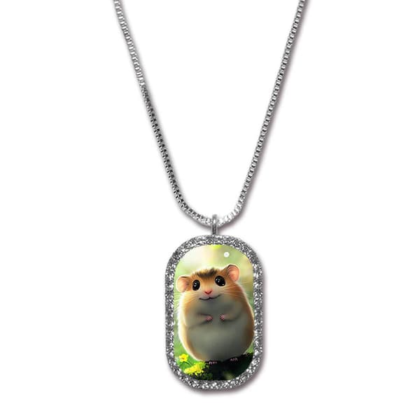 Barne Tegneserie Hamster Halskjede