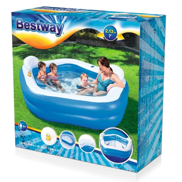 Badbassäng Family Pool 213x207x69 cm