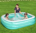 Miniatyrbild 1 av 7: Badbassäng Family Pool 200x146x48 cm