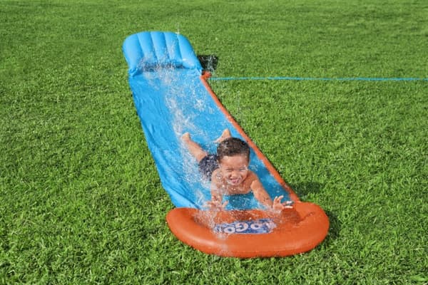 H2OGO! Vatten ''Tsunami Splash Ramp''  Vattenkana 488cm