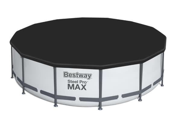 Bestway Steel Pro MAX Frame Pool 427 x 122 cm m/pump, stege, etc.