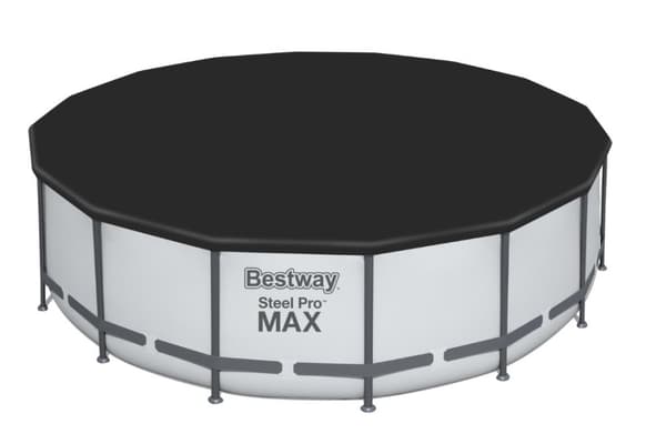 Bestway Steel Pro MAX Frame Pool 488 x 122 cm m/pump, stege, etc.