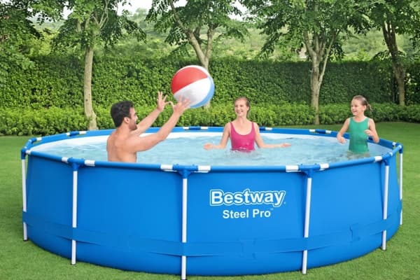 Bestway Steel Pro Frame Pool 396 x 84 cm  m. filter pump