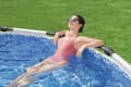Miniatyrbild 3 av 10: Bestway Steel Pro MAX Frame Pool 396 x 122cm m/pump, stege, etc.