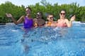 Miniatyrbild 5 av 10: Bestway Steel Pro MAX Frame Pool 396 x 122cm m/pump, stege, etc.