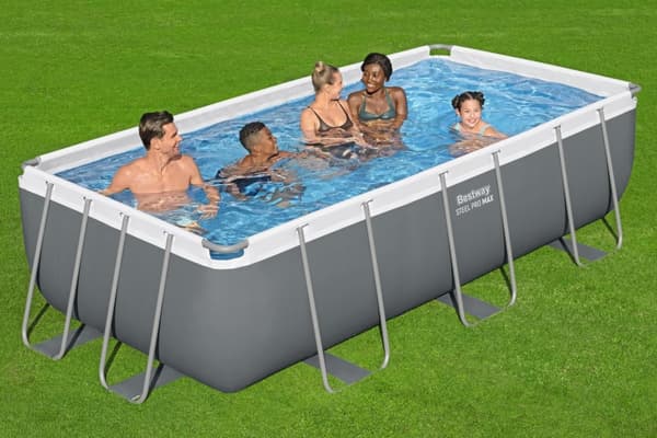 Bestway  Steel Pro MAX 404 x 201 x 100 cm Rektangulär pool (2025)