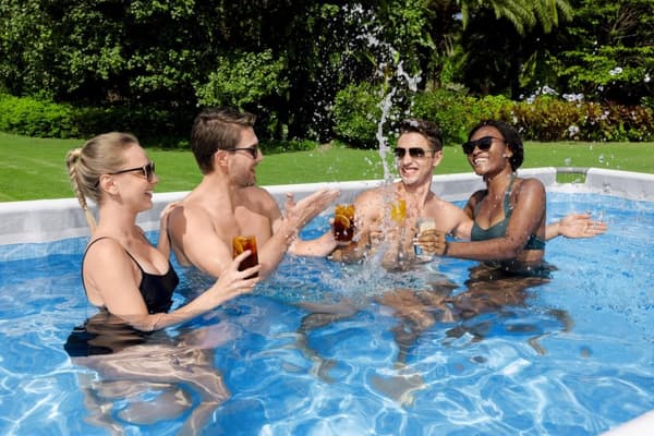 Bestway  Steel Pro Max 412 x 201 x 122 cm Rektangulär pool