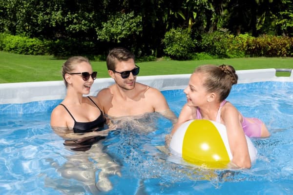 Bestway  Steel Pro Max 412 x 201 x 122 cm Rektangulär pool