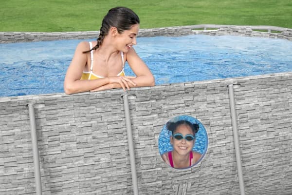 Bestway  Power Steel  Swim Vista II 427 x 250 x 100 cm - Ny modell!