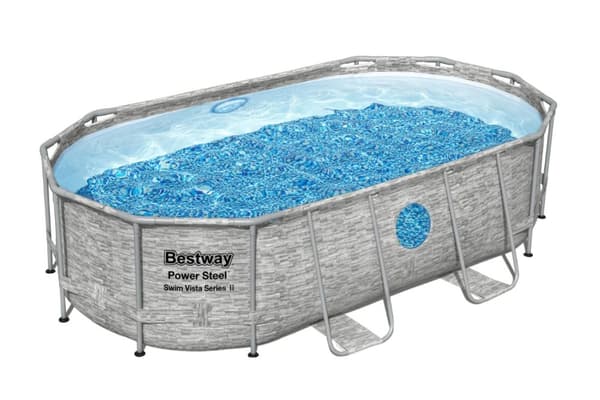Bestway  Power Steel  Swim Vista II 427 x 250 x 100 cm - Ny modell!