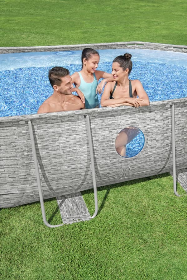 Bestway  Power Steel  Swim Vista II 488 x 305 x 107 cm pool med sandfilter