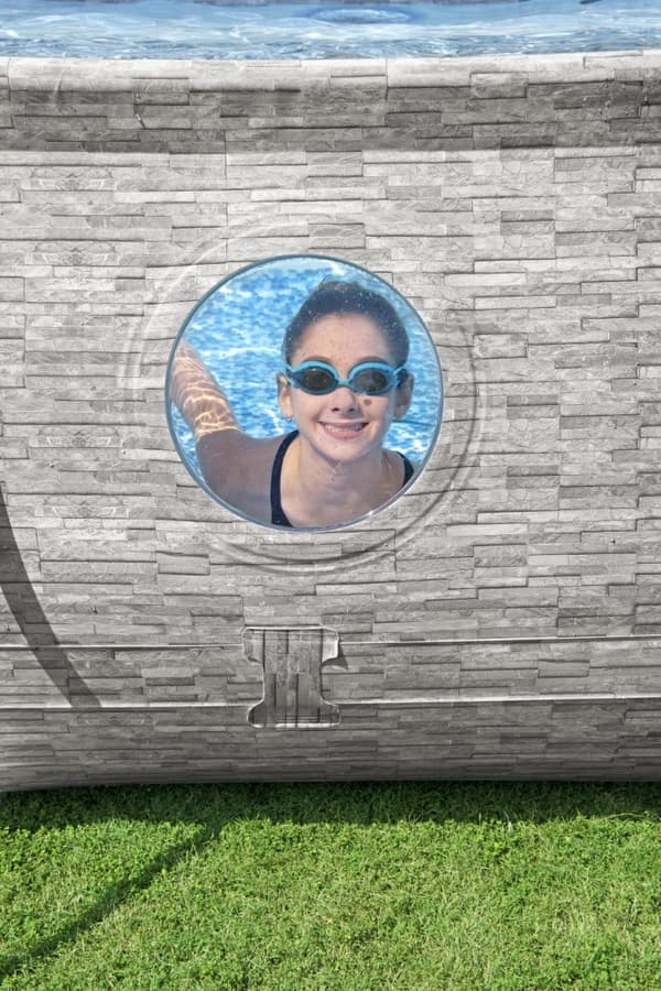Bestway  Power Steel  Swim Vista II 488 x 305 x 107 cm pool med sandfilter