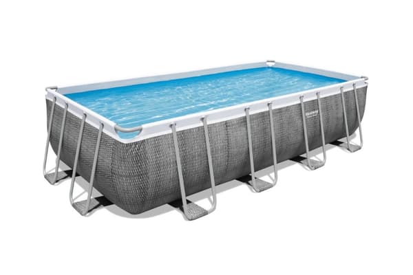 Bestway  Power Steel Rektangulär pool 549 x 274 x 122 cm Specialutgåva