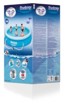 Bestway Fast Set Pool 366 x 76cm M. FILTER PUMP