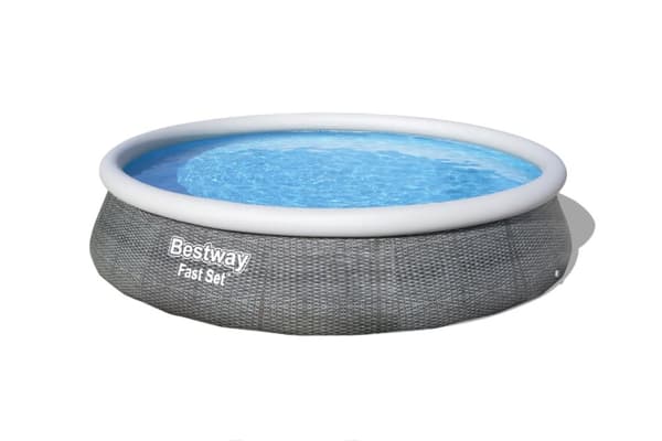 Bestway Fast Set Pool Rattan Set 396x84cm m/pump