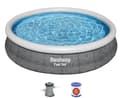 Miniatyrbild 1 av 8: Bestway Fast Set Pool Set 366 x 76cm m. filter Pump