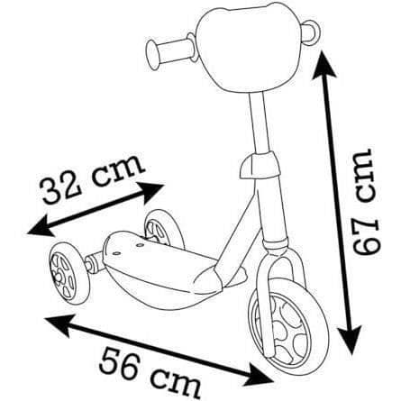 SMOBY - Stitch Scooter 3R