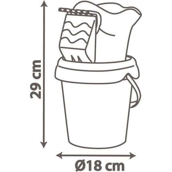 SMOBY - Minnie Bucket MM vandkande fyldt