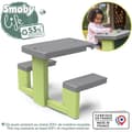Miniatyrbild 4 av 6: Smoby Life - Picknickbord anpassningsbart till Smoby-hus - 2 bänkar