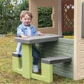Miniatyrbild 2 av 6: Smoby Life - Picknickbord anpassningsbart till Smoby-hus - 2 bänkar