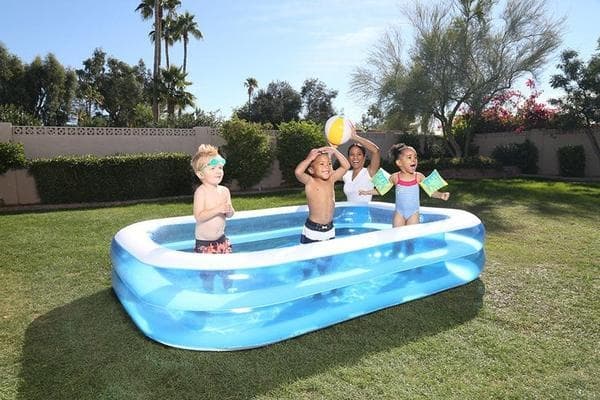 Uppblåsbar Rektangulär Pool Bestway 778 L - 262 x 175 x 51 cm