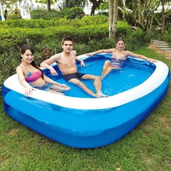 Uppblåsbar Rektangulär Pool Bestway 778 L - 262 x 175 x 51 cm