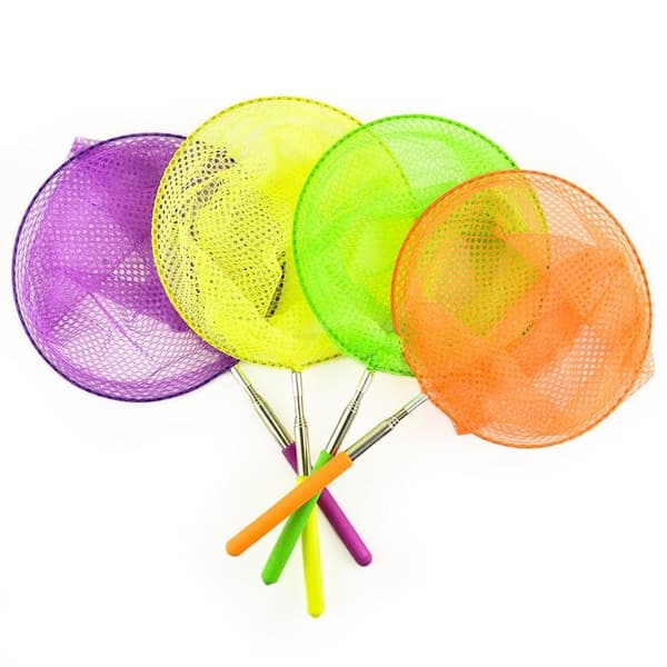 Fishing net Extendable Yellow Grøn