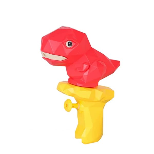 Vandpistol mini til børn dinosaur Lyserød