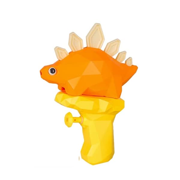 Vandpistol mini til børn dinosaur Orange