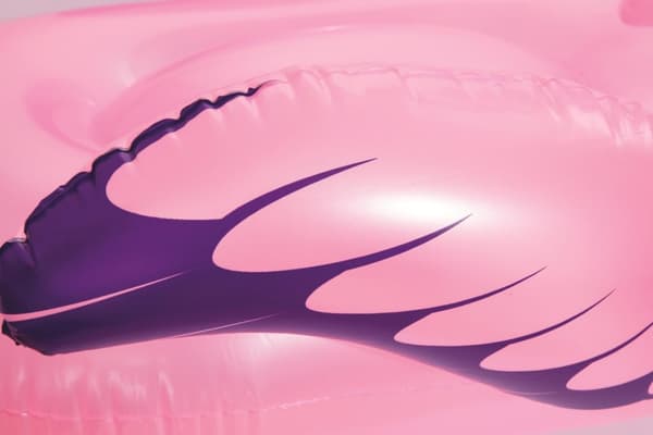 Baddjur ''Flamingo'' 127 x 127 cm