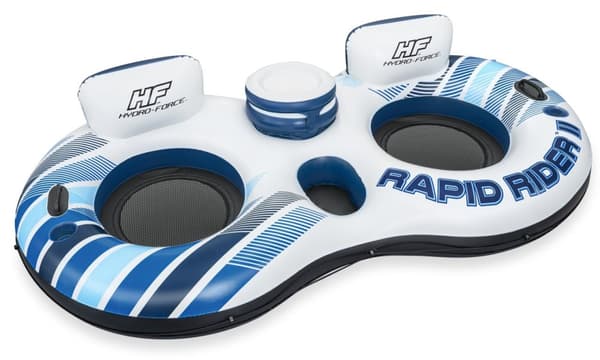 Hydro-Force Rapid Rider II Dubbel badring 251 x 132 cm