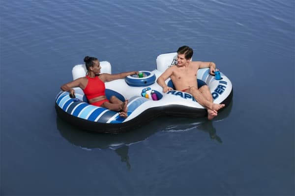 Hydro-Force Rapid Rider II Dubbel badring 251 x 132 cm