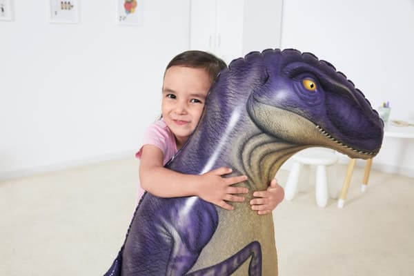 Dinosaur boxningssäck i plast