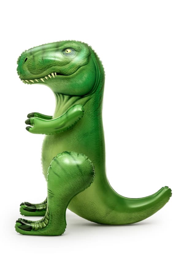 Dinosaur med sprinkler