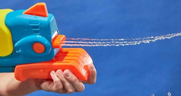 NERF Wave Spray 33 cm vannpistol med bølgefunksjon barn