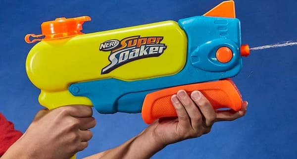 NERF Wave Spray 33 cm vannpistol med bølgefunksjon barn