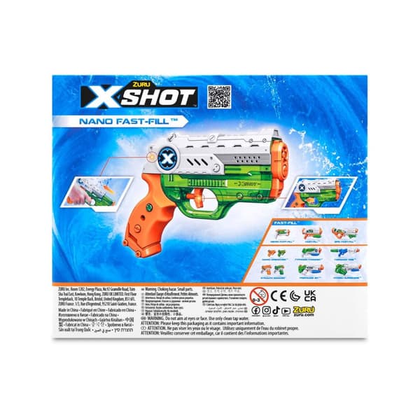 X-SHOT Nano Fast-Fill Vesipyssy
