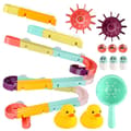 Miniatyrbild 2 av 5: Spel Bath Toy Track Slide Duck Set 44 Elements