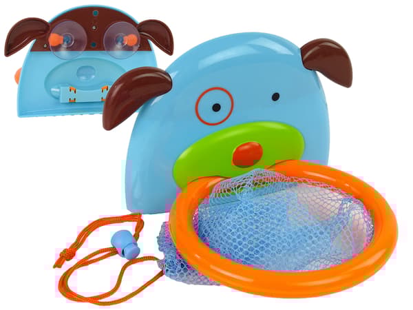 Badelegetøj Mini Basketball Basket Hund Gummi Fisk