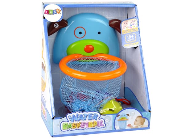 Badelegetøj Mini Basketball Basket Hund Gummi Fisk