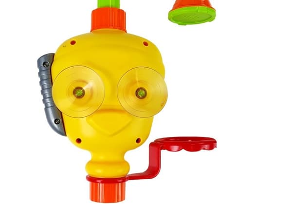 Farverige Robot Diver Badevandskopper