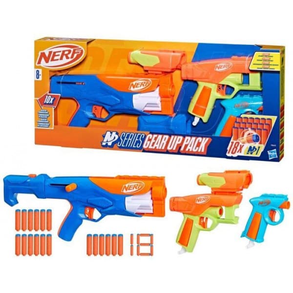 Nerf N Series Gear up - skumgummikastvapen - leksakset
