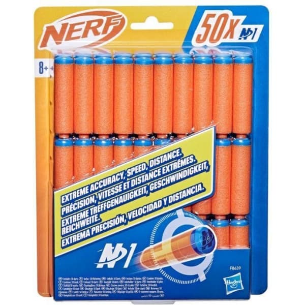 Nerf N Series -fyllammunition, 50 st