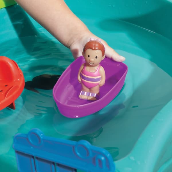 Step2 Splish Splash -vesipöytä ja 10 lisävarustetta | Vesilelut lapsille | Puutarhan vesiaktiviteettipöytä