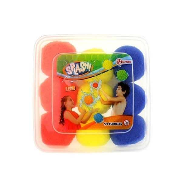 Splash Super Balls 7 cm 9 Styck